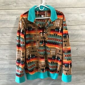 Western Wits Southwestern Patterned Pullover